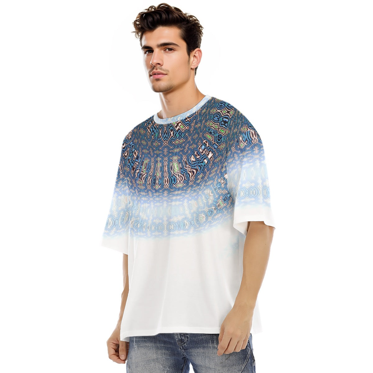 Liquid Kaleidoscope — oversized tričko