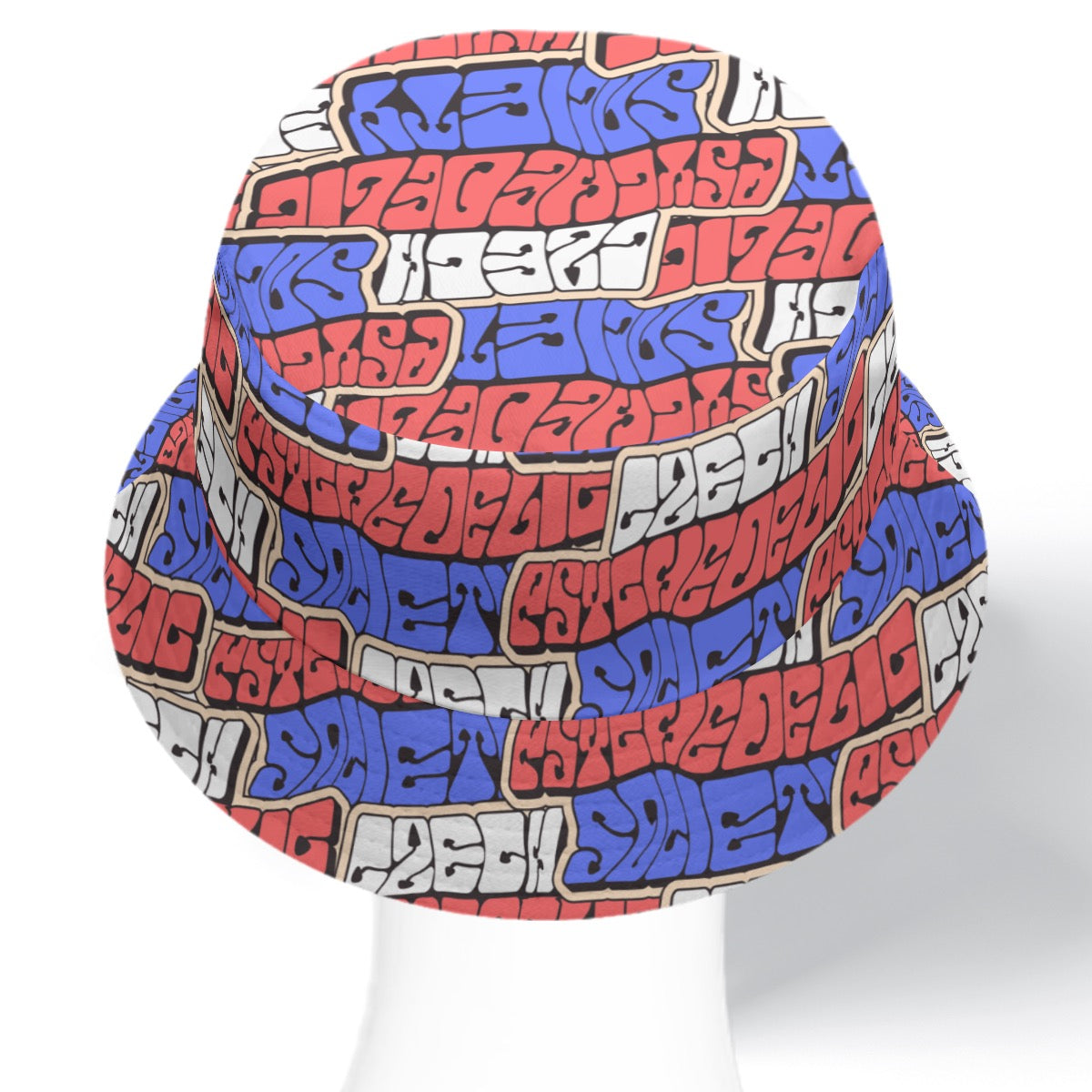 Two-Sided Psychedelia – Double-Side Printing Bucket Hat