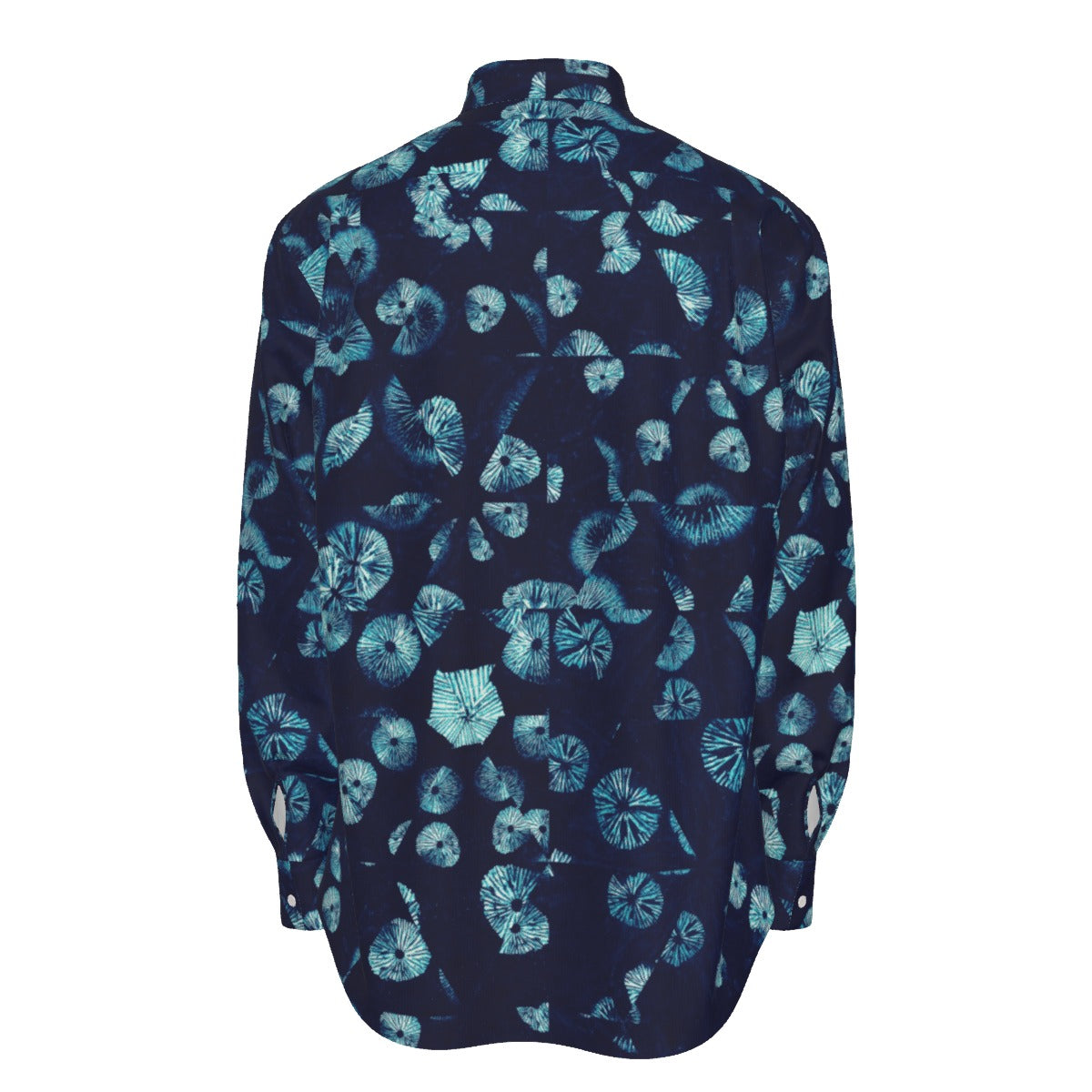 KaleidoSpore – Psychedelic Magic Mushroom | Shirt Men's Long Sleeve Shirt | Cotton poplin