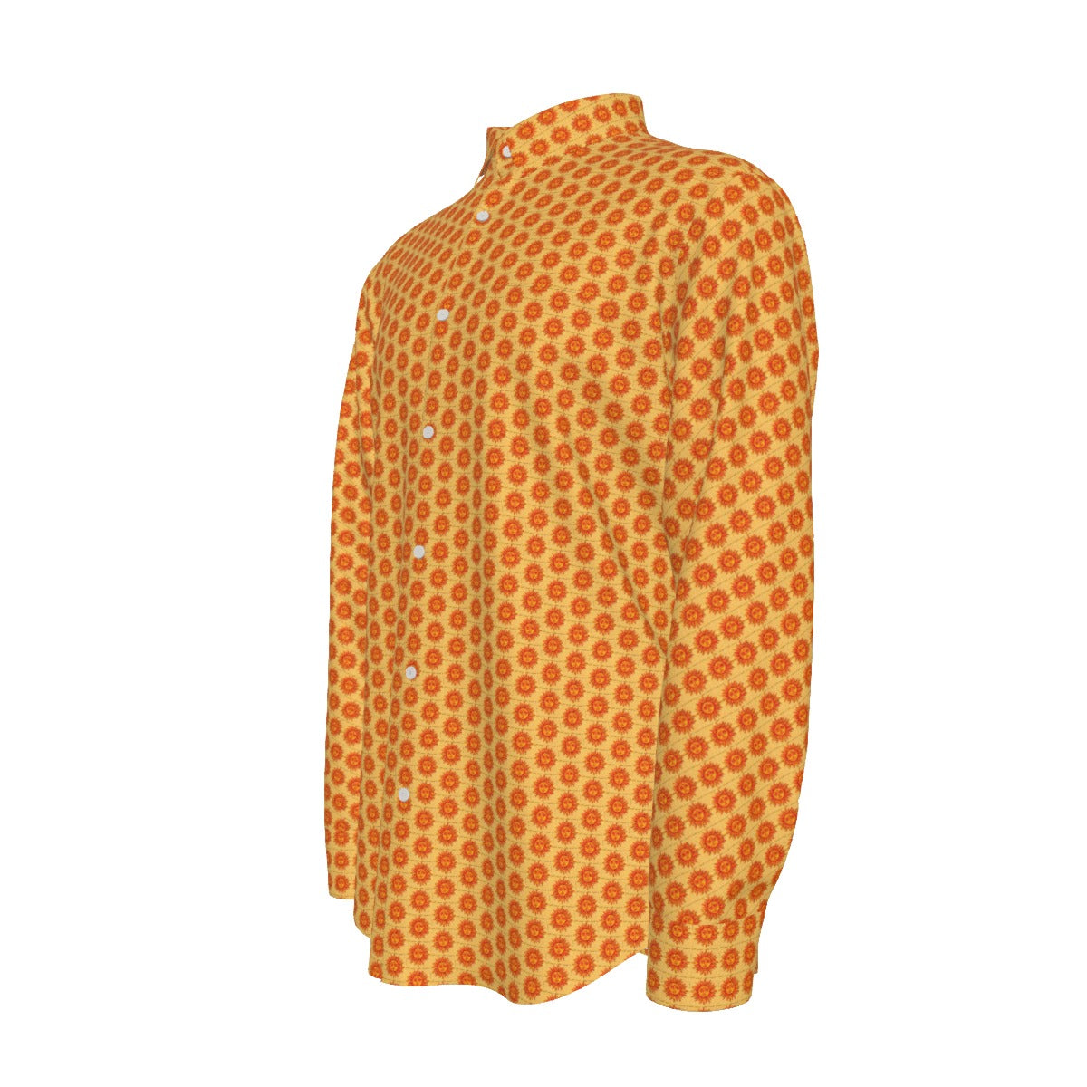Little Sunshine | Men's Long Sleeve Shirt |  Cotton poplin