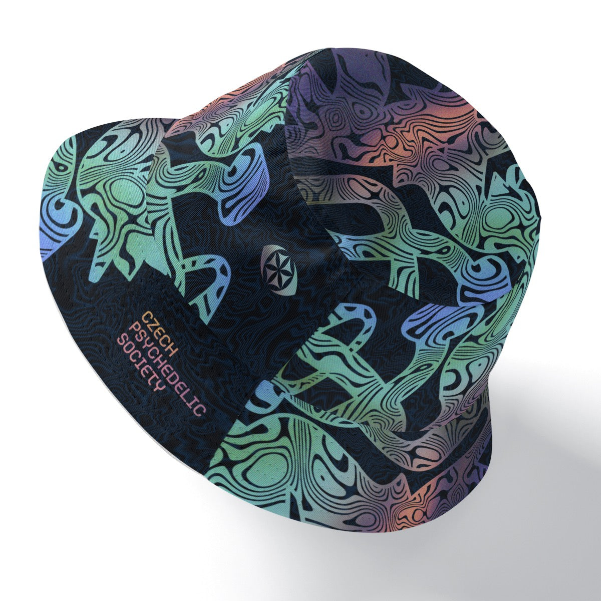 Two-Sided Psychedelia – Double-Side Printing Bucket Hat