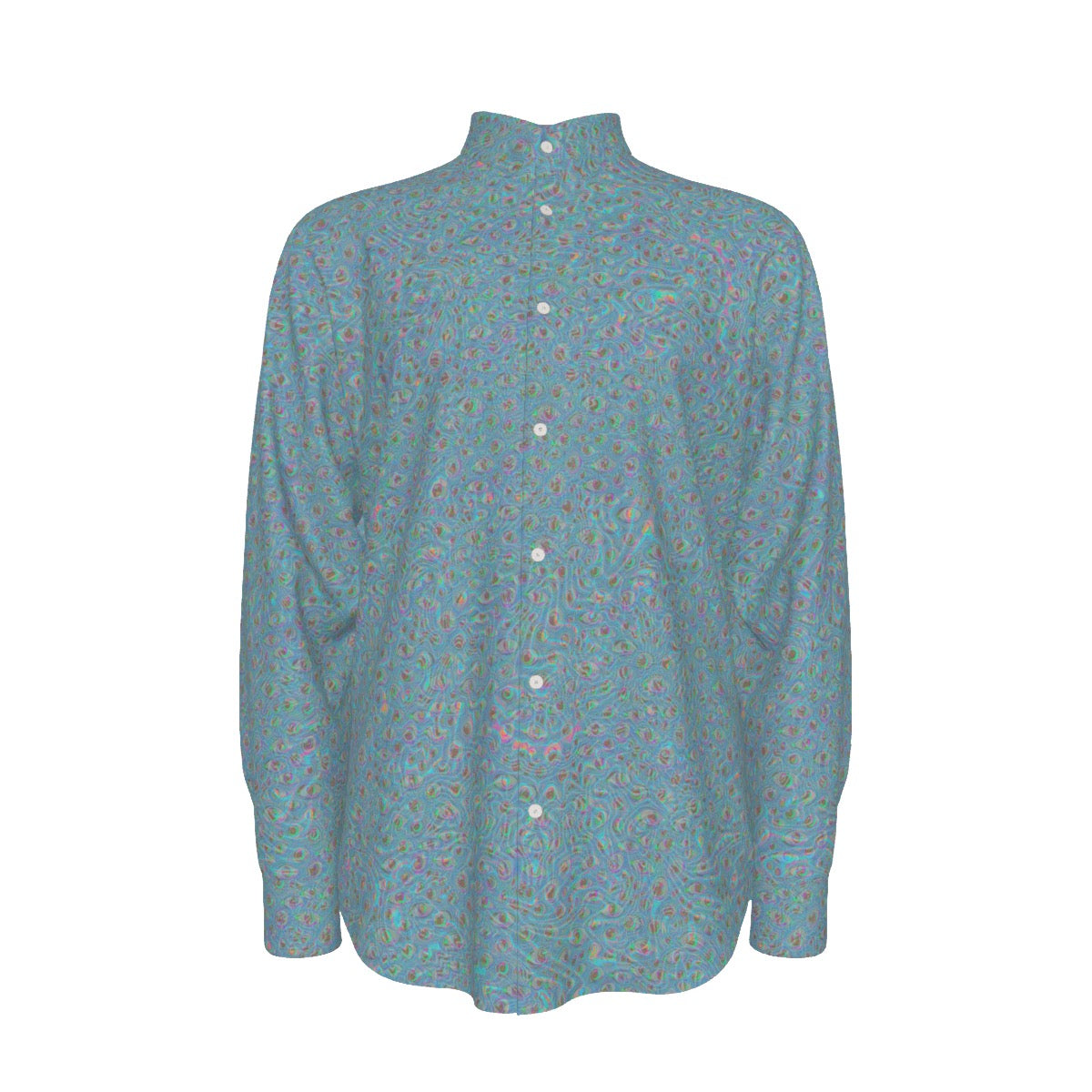 Inner Eyes – Subtle Visionary Men's Long Sleeve Shirt | Cotton poplin