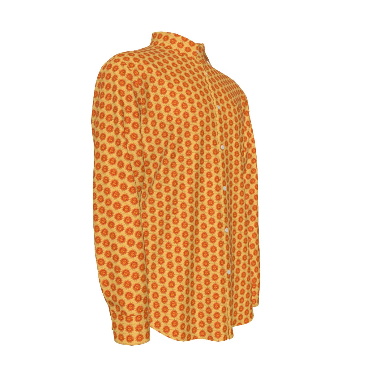 Little Sunshine | Men's Long Sleeve Shirt |  Cotton poplin