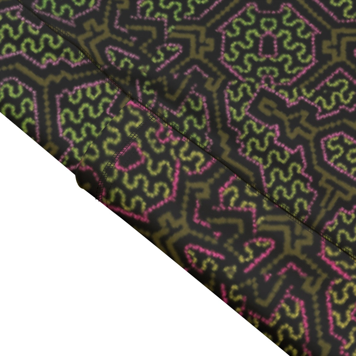 Shipibo Flow Functional Women's Yoga Leggings With Side Pockets