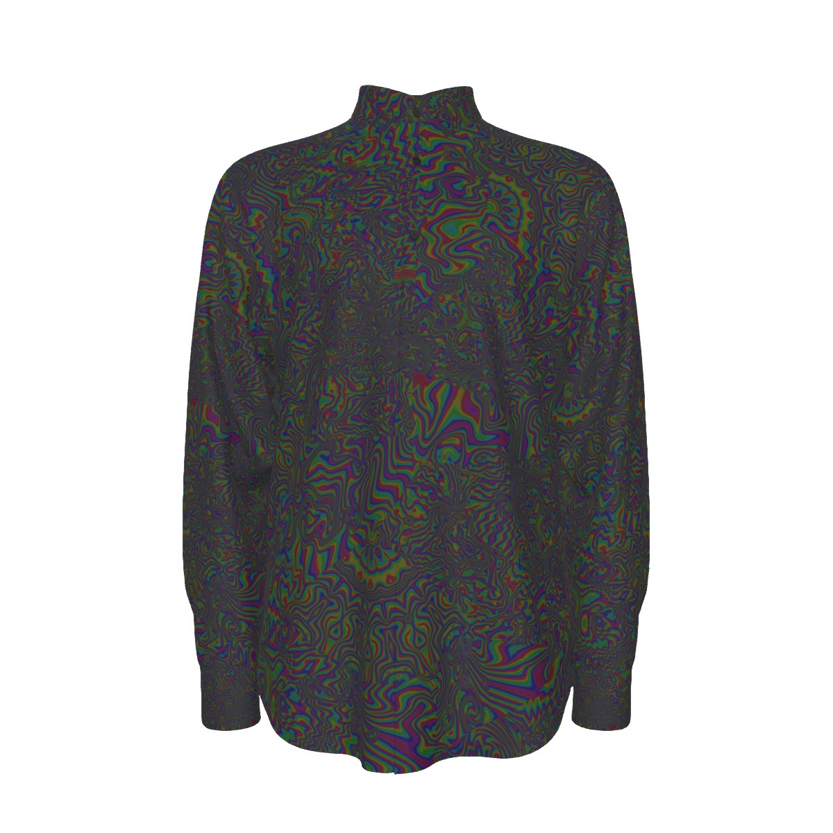 LSD – Psychedelic Men's Long Sleeve Shirt |  Cotton poplin
