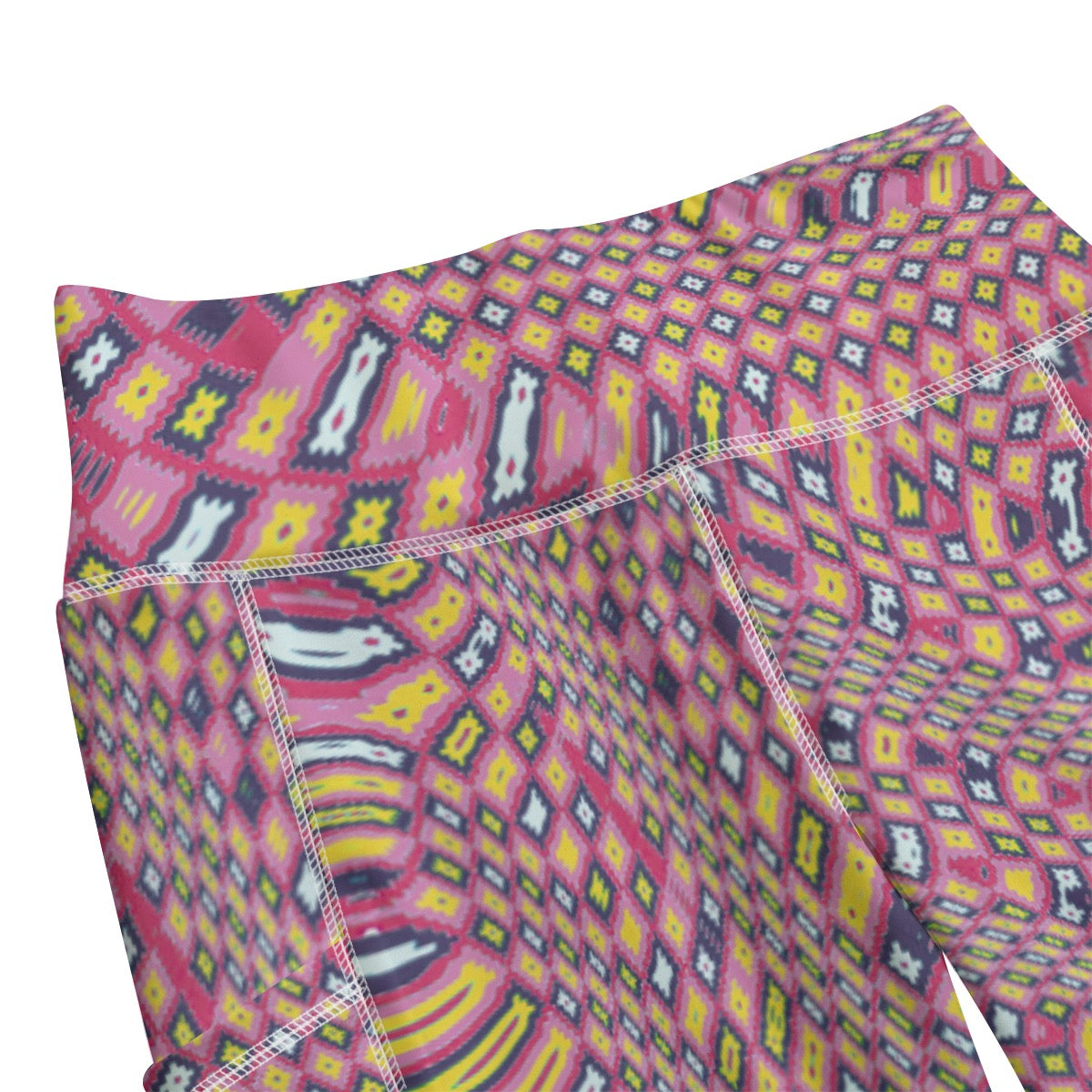 Prism Portal Functional Women's Yoga Leggings With Side Pockets|210GSM