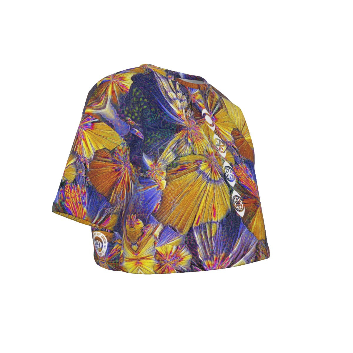 Crystallized Perception – Cropped Women's Tee