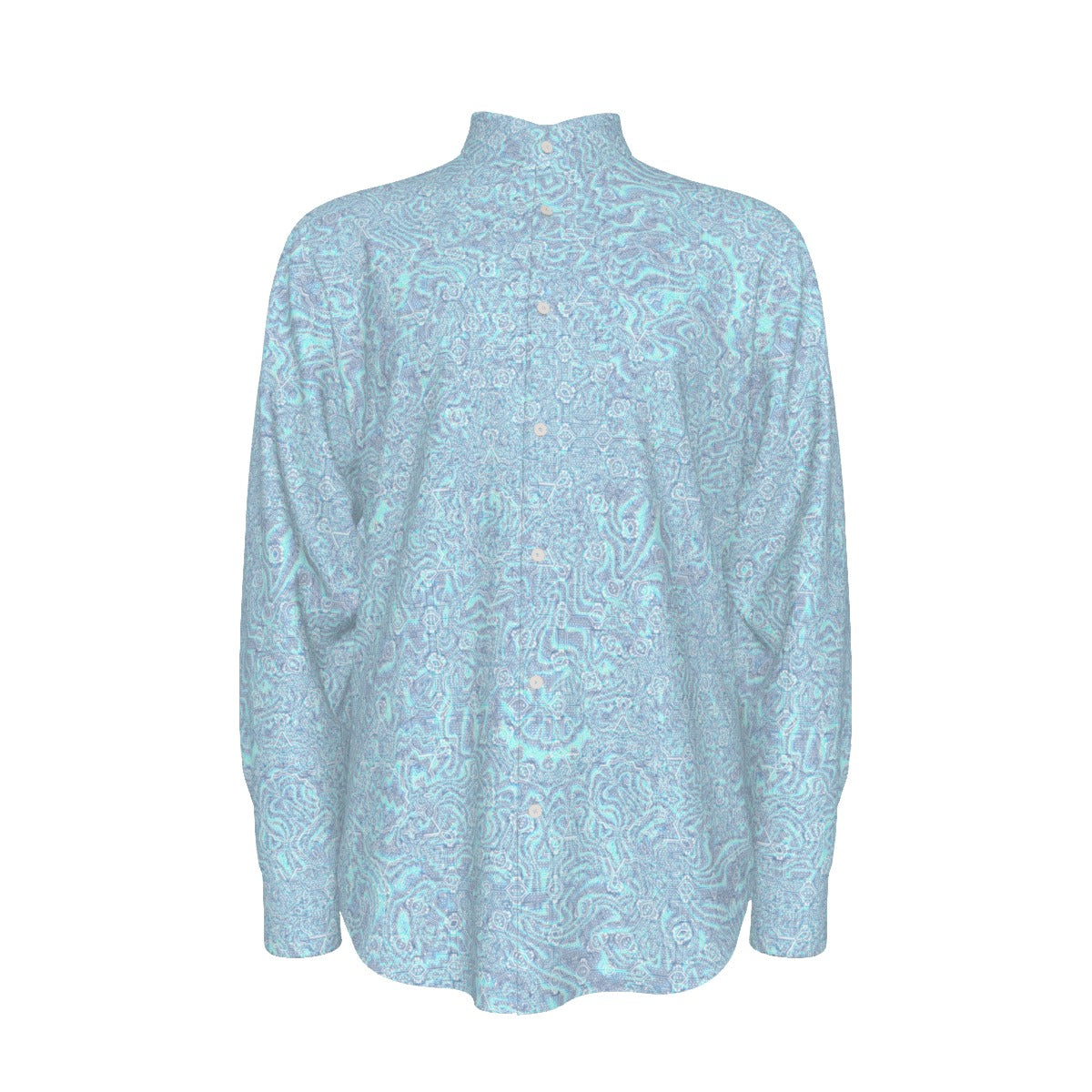 Hidden Geometry Men's Long Sleeve Shirt |  Cotton poplin