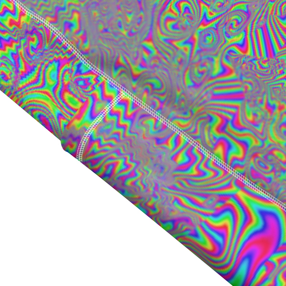 KaleidoFlow Functional Women's Yoga Leggings With Side Pockets