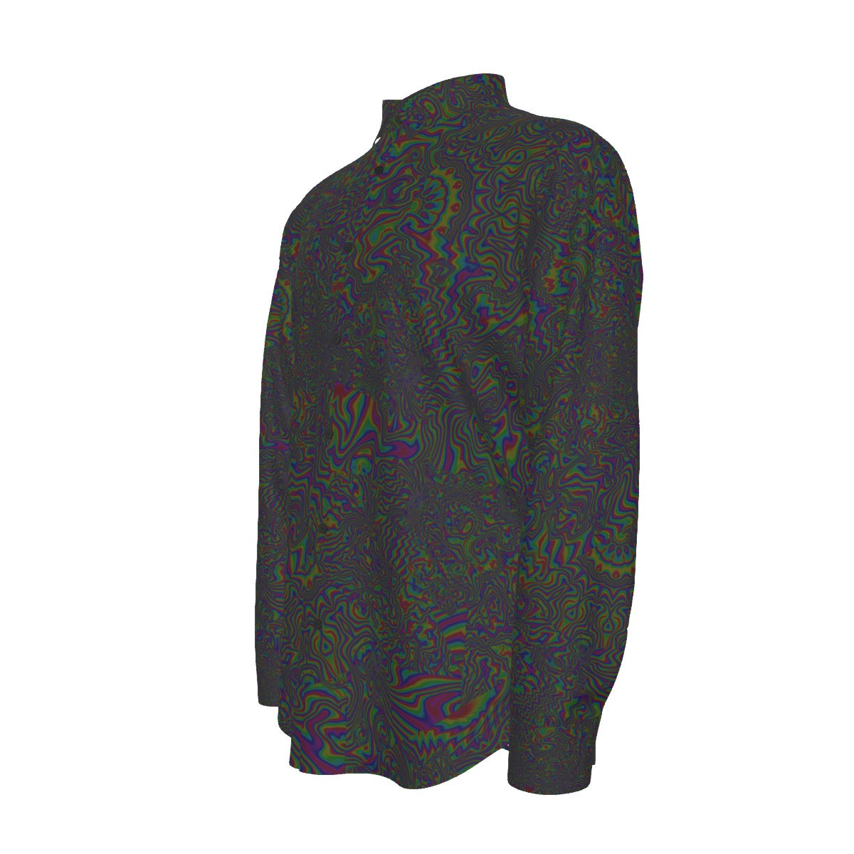 LSD – Psychedelic Men's Long Sleeve Shirt |  Cotton poplin