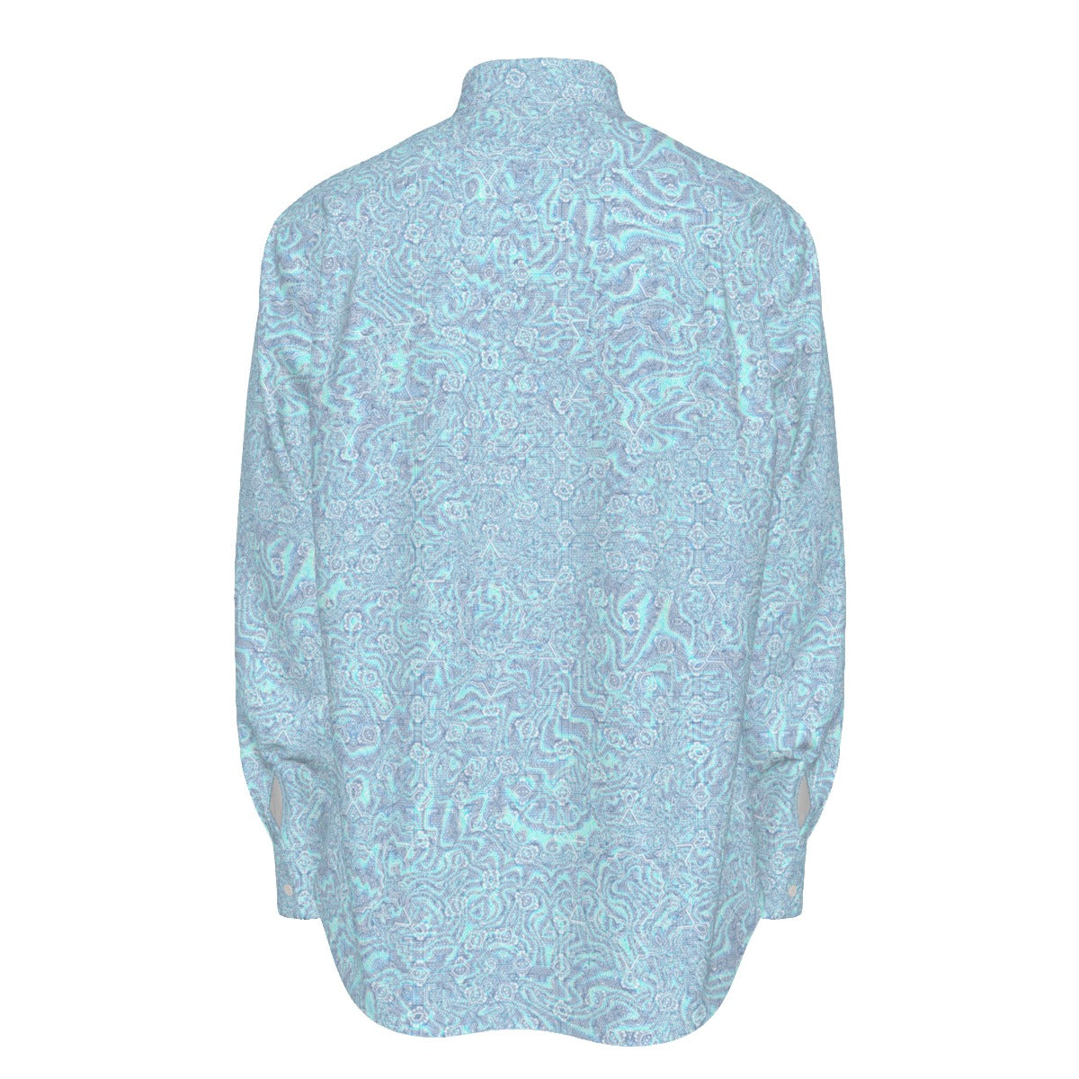 Hidden Geometry Men's Long Sleeve Shirt |  Cotton poplin