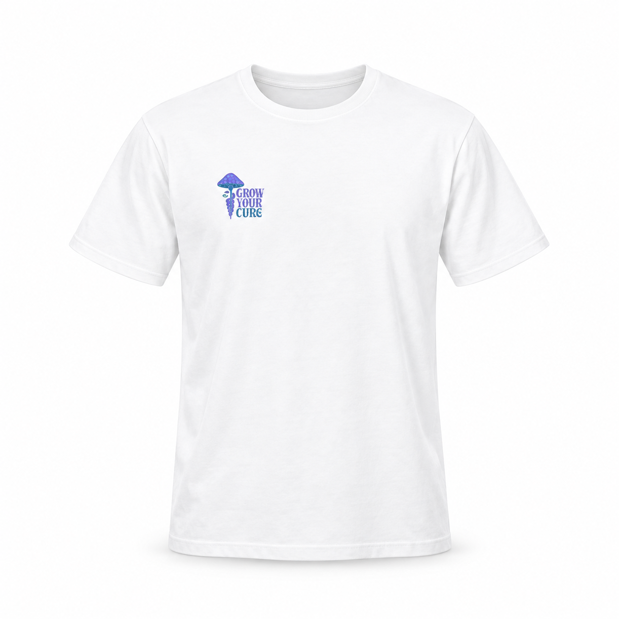 heal the mind free the soul tee — standalone product, front view