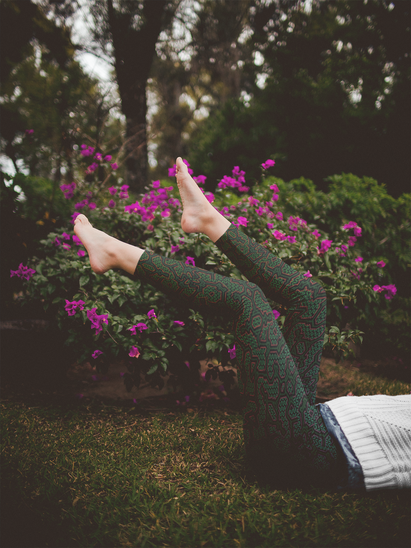 Shipibo Flow Leggings Women's High Waist Leggings With Side Pocket