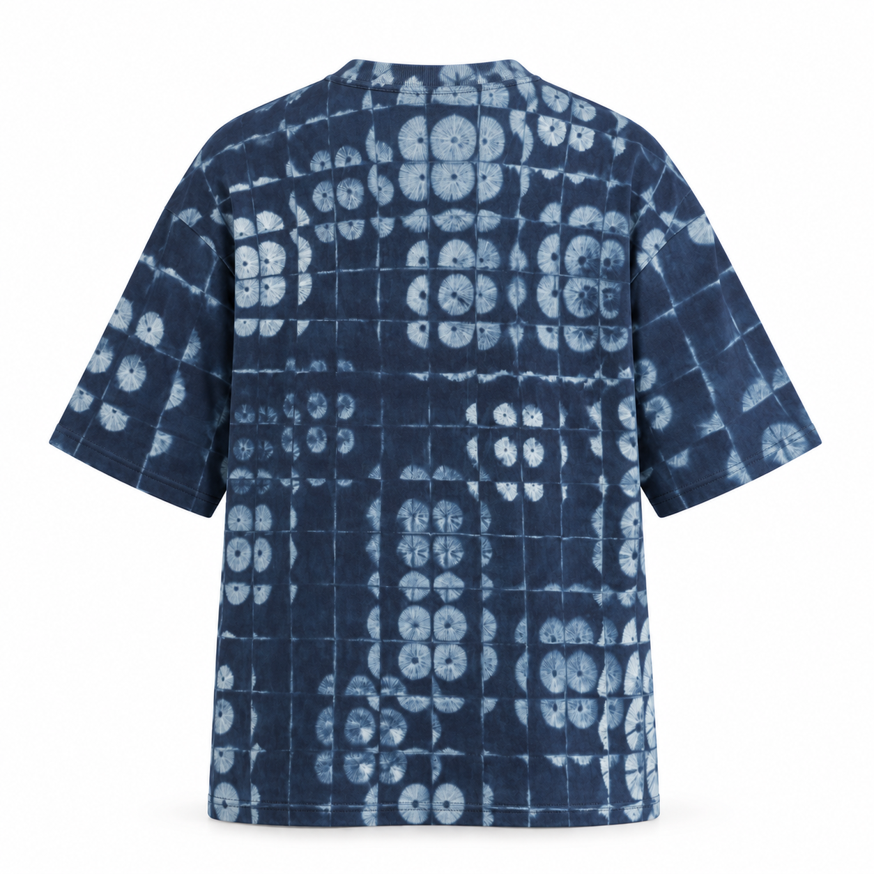 Spore Shibori oversized T-shirt — standalone product, back view